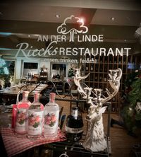 Riecks Restaurant Schaufenster